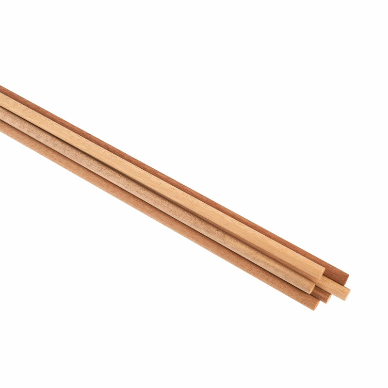 Handi Craft 12" Round Wood Dowel Pack - Diameter:3/8"